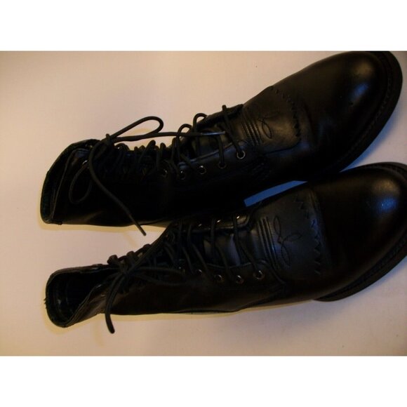 Ariat Heritage Lacer II Boots Women 7.5 Black Leather Western GREAT CONDITION! - Picture 12 of 12